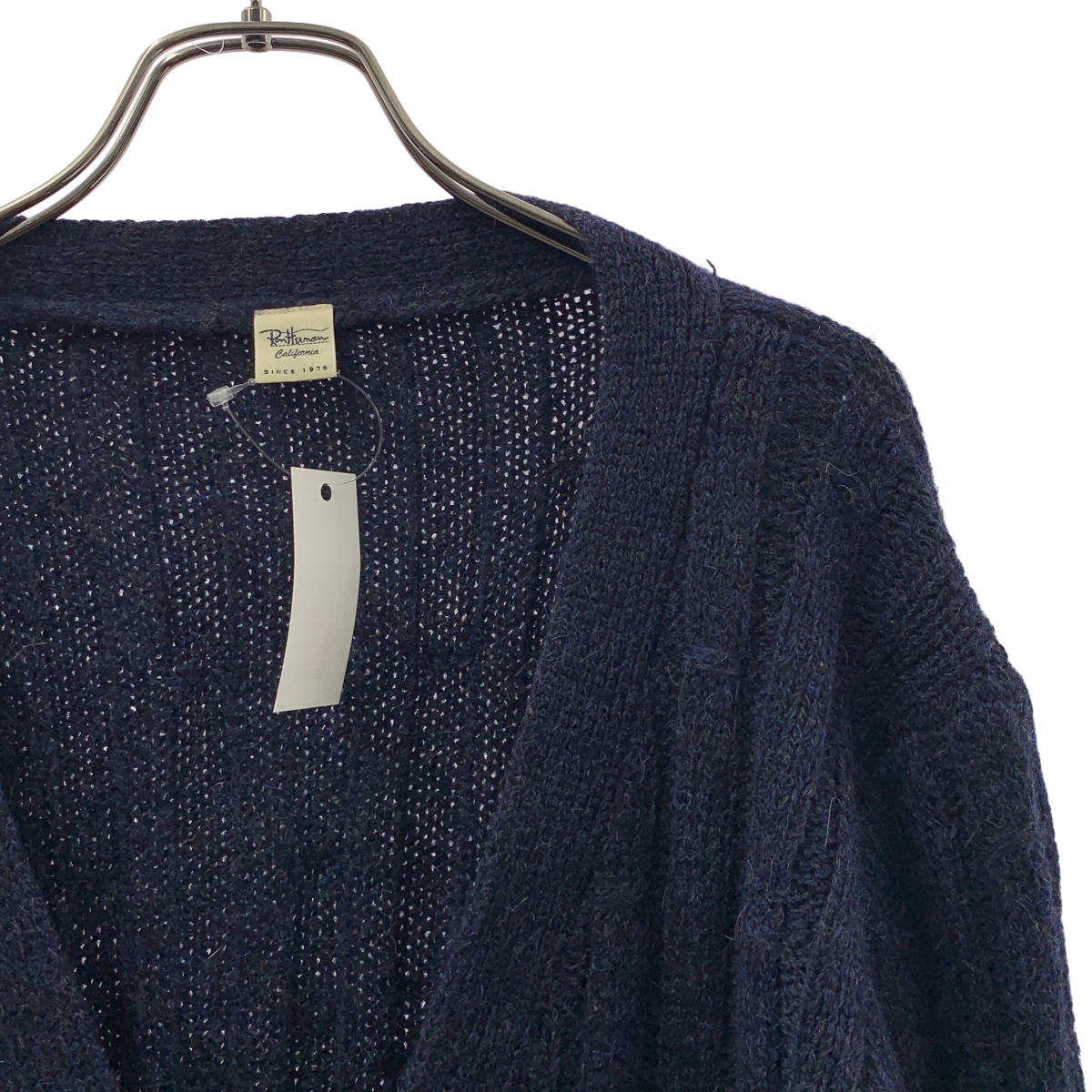 Ron Herman / ロンハーマン コンチョボタン リブ ニット カーディガン