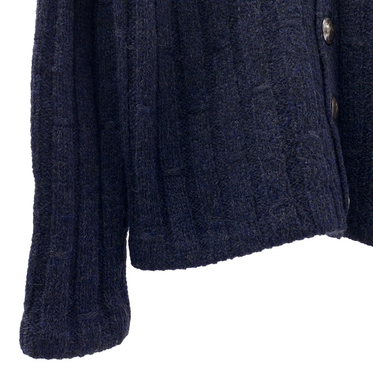 Ron Herman / ロンハーマン コンチョボタン リブ ニット カーディガン