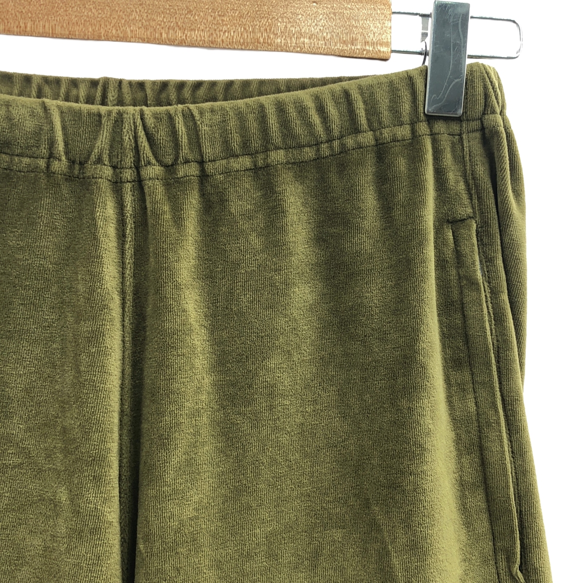 Needles / ニードルス Zipped Sweat Pant C/Pe Velour 裾ジップ ベロア イージーパンツ