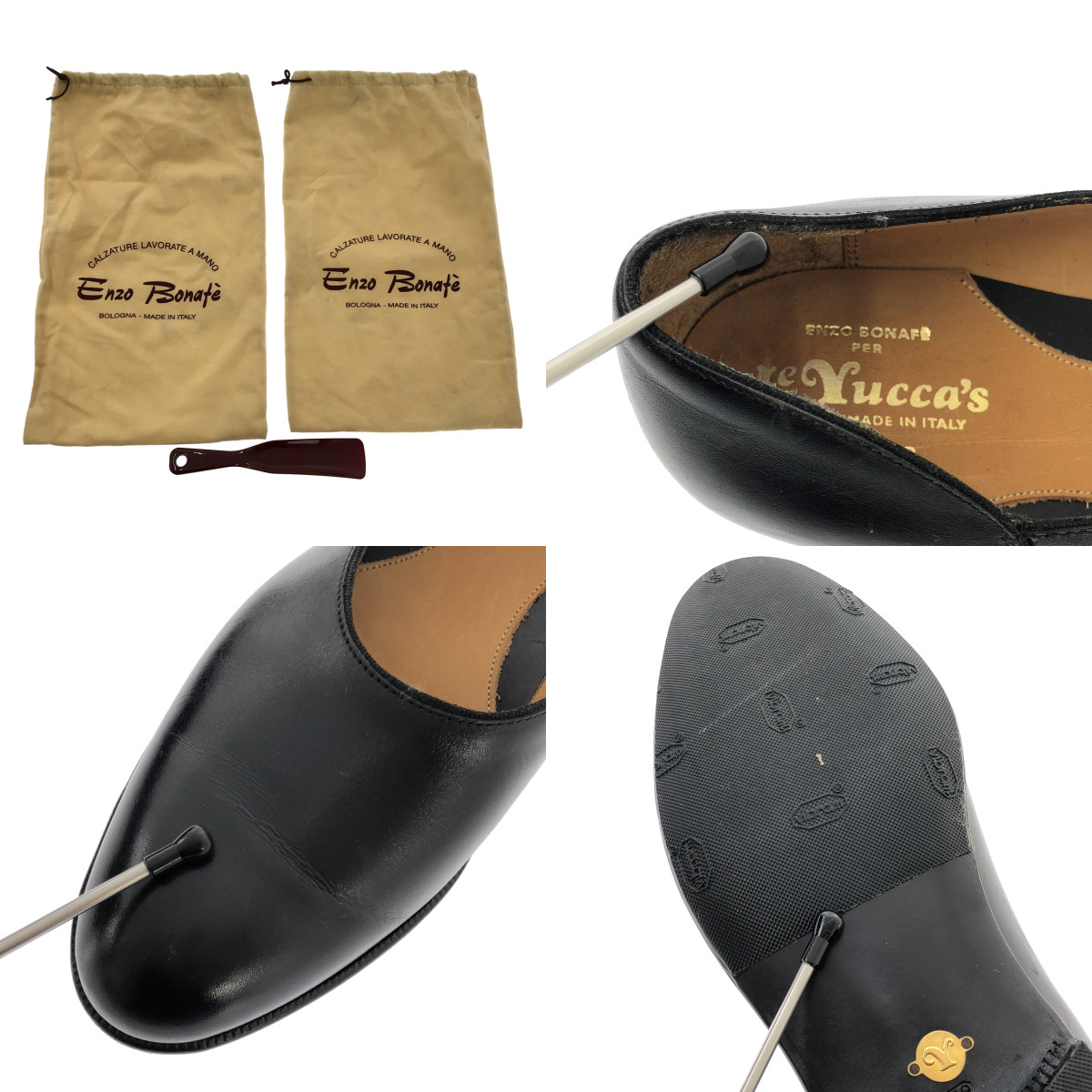 Le Yucca's / レユッカス シームレス ホールカット ローファー