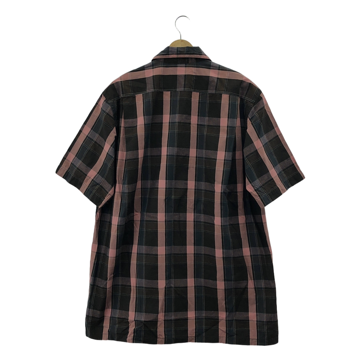 Kaptain Sunshine / キャプテンサンシャイン Open Collar S/S Shirt チェック オープンカラー コットン 半袖 シャツ