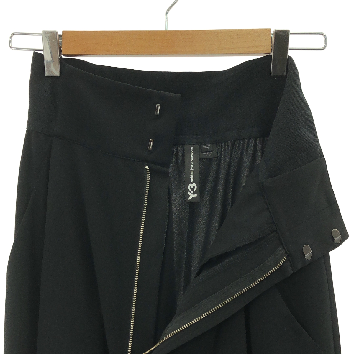 Y-3 / ワイスリー タック サイドライン ワイド パンツ