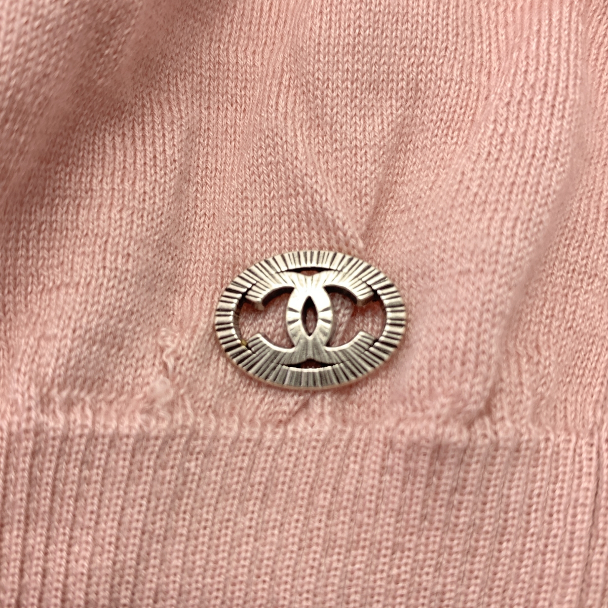 CHANEL / シャネル フレンチスリーブ カシミヤシルク ニット