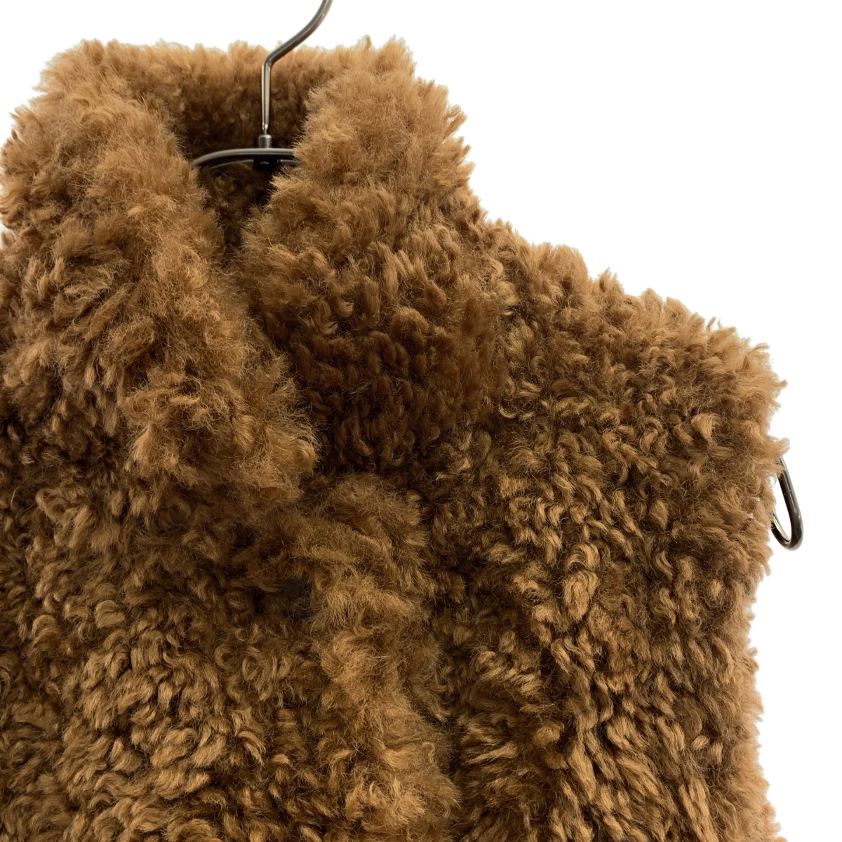 CADUNE / カデュネ ボア オーバーシルエット ベスト / 総裏地