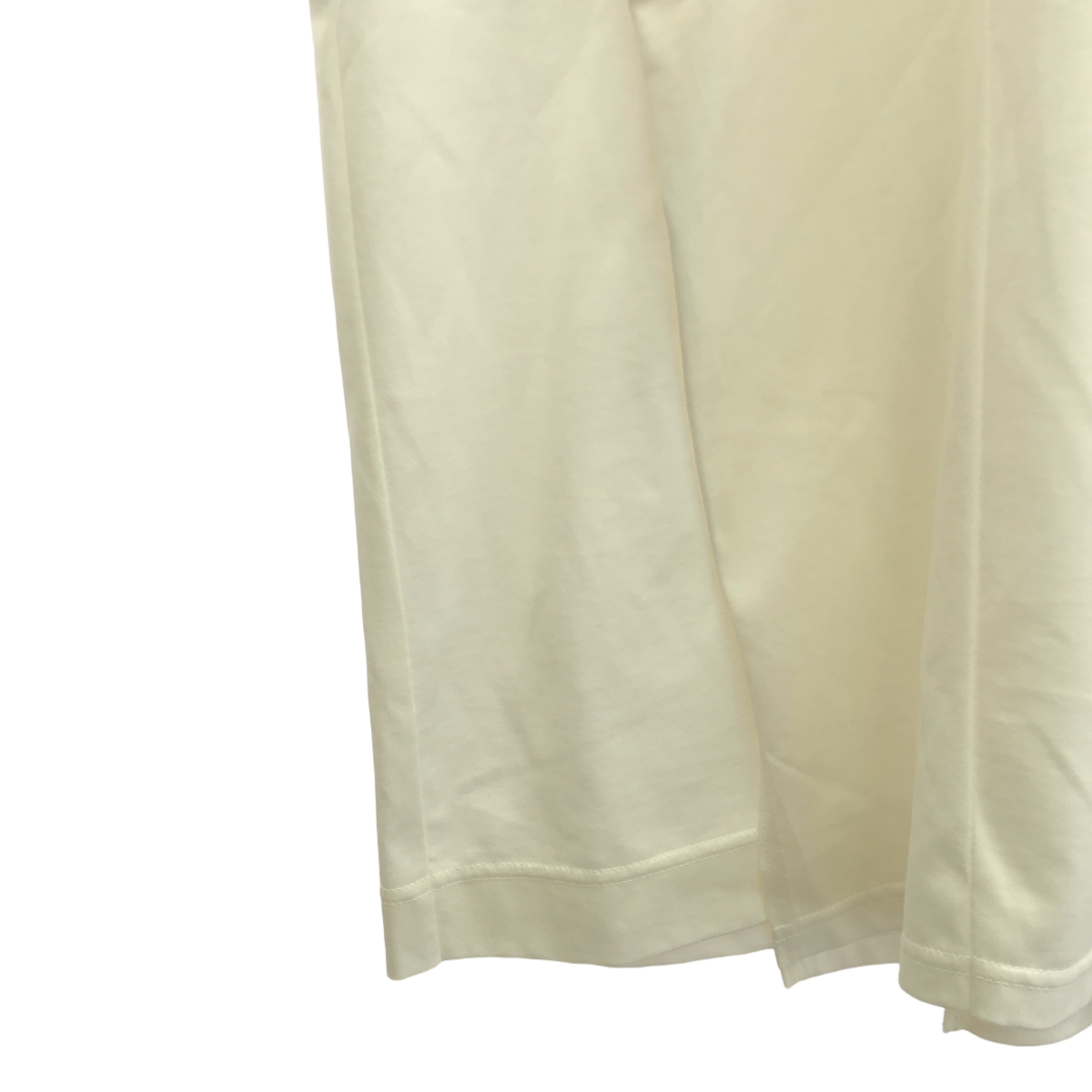 UJOH / ウジョー コットン アシンメトリー タンクトップ