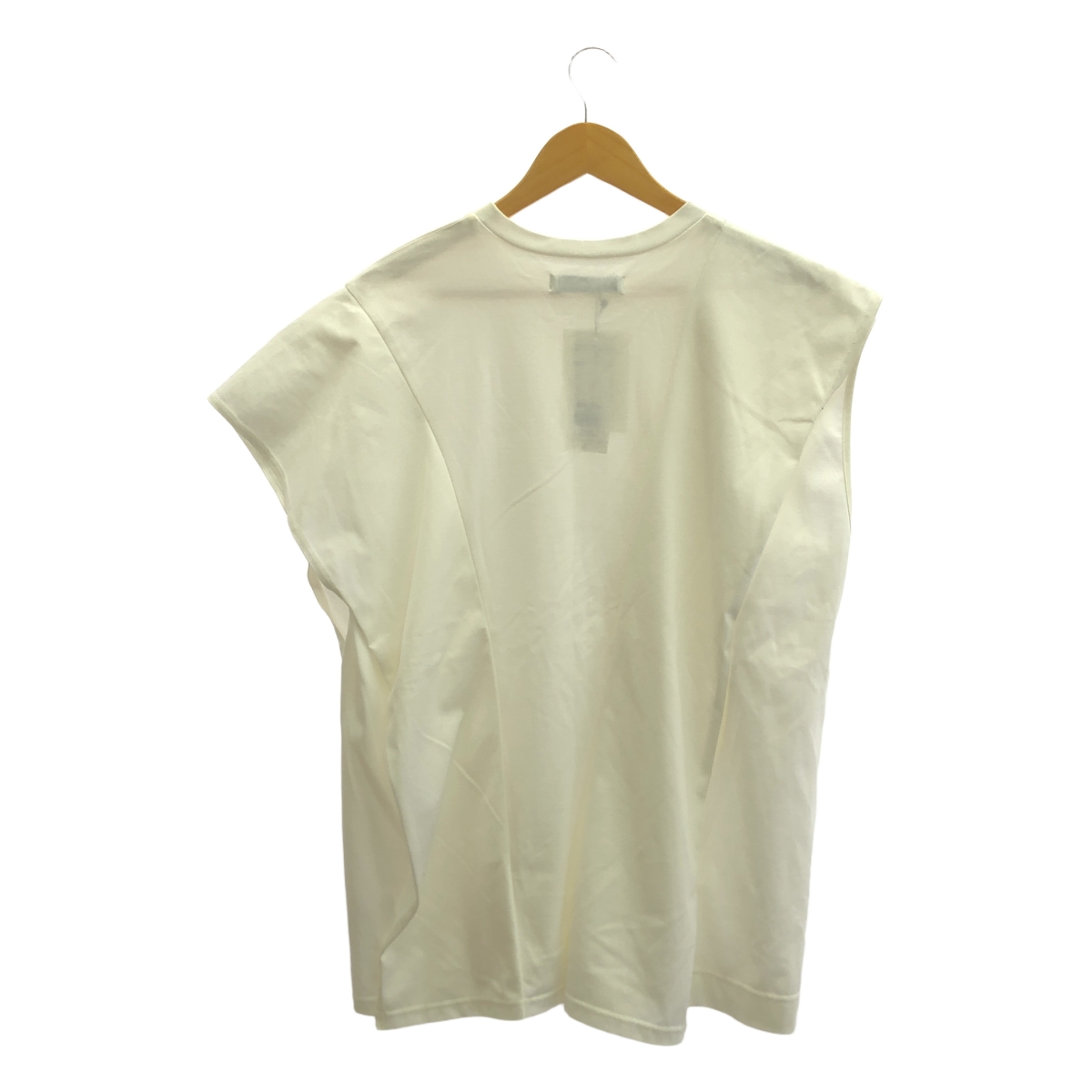 UJOH / ウジョー コットン アシンメトリー タンクトップ