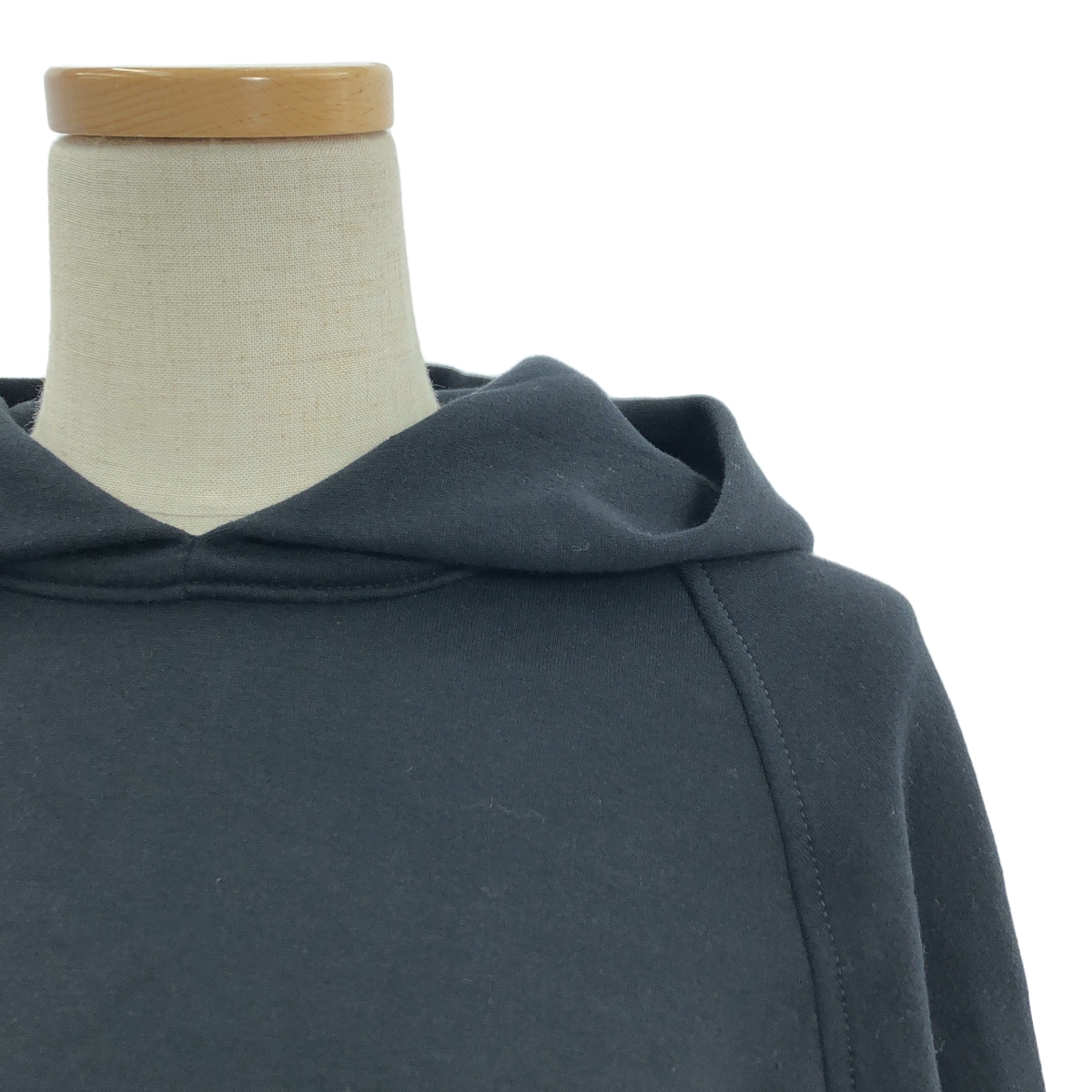 VALENTINO / ヴァレンティノ スリット リボン レースパッチ スウェット ワンピース フーディ