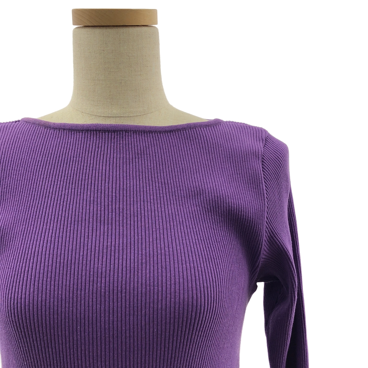 AURALEE / オーラリー Ron Herman別注 RIB BOAT NECK L/S TEE ニット