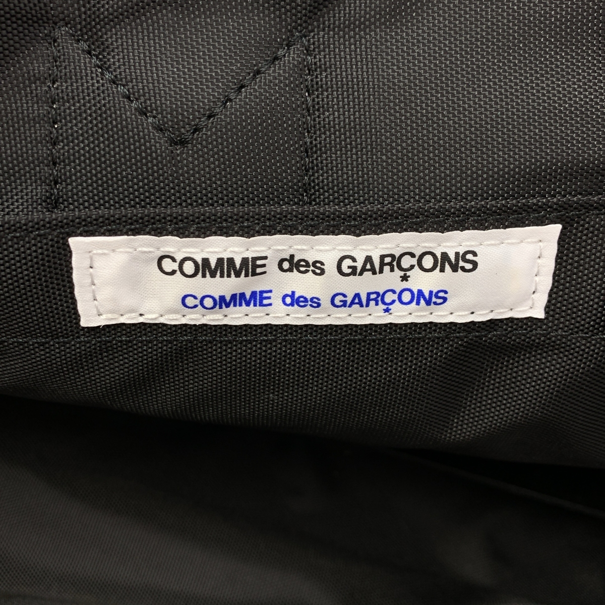 COMME des GARCONS COMME des GARCONS / コムコム 両面パッチ ハンド トートバッグ