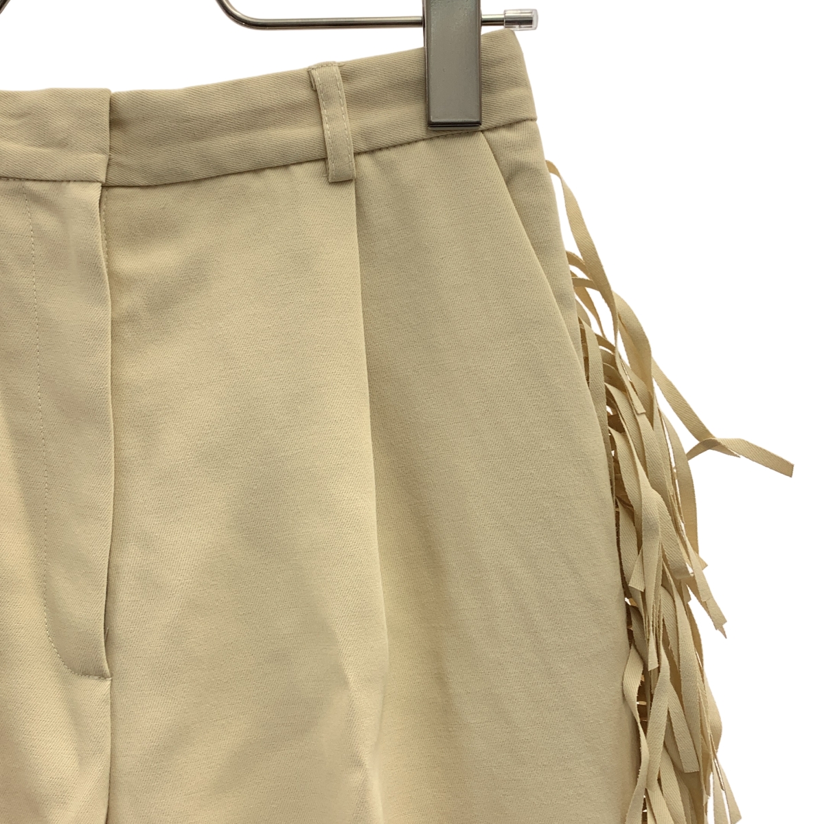 CLANE / クラネ FRINGE TAPERED PANTS フリンジ パンツ