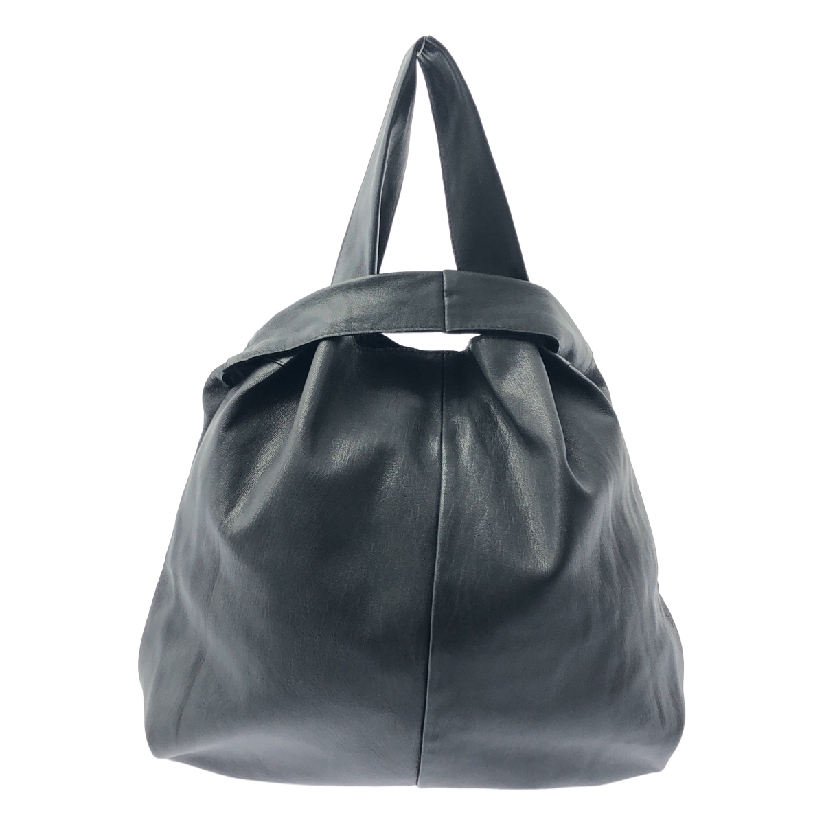 REN / レン 2way レザー ハンドル トートバッグ