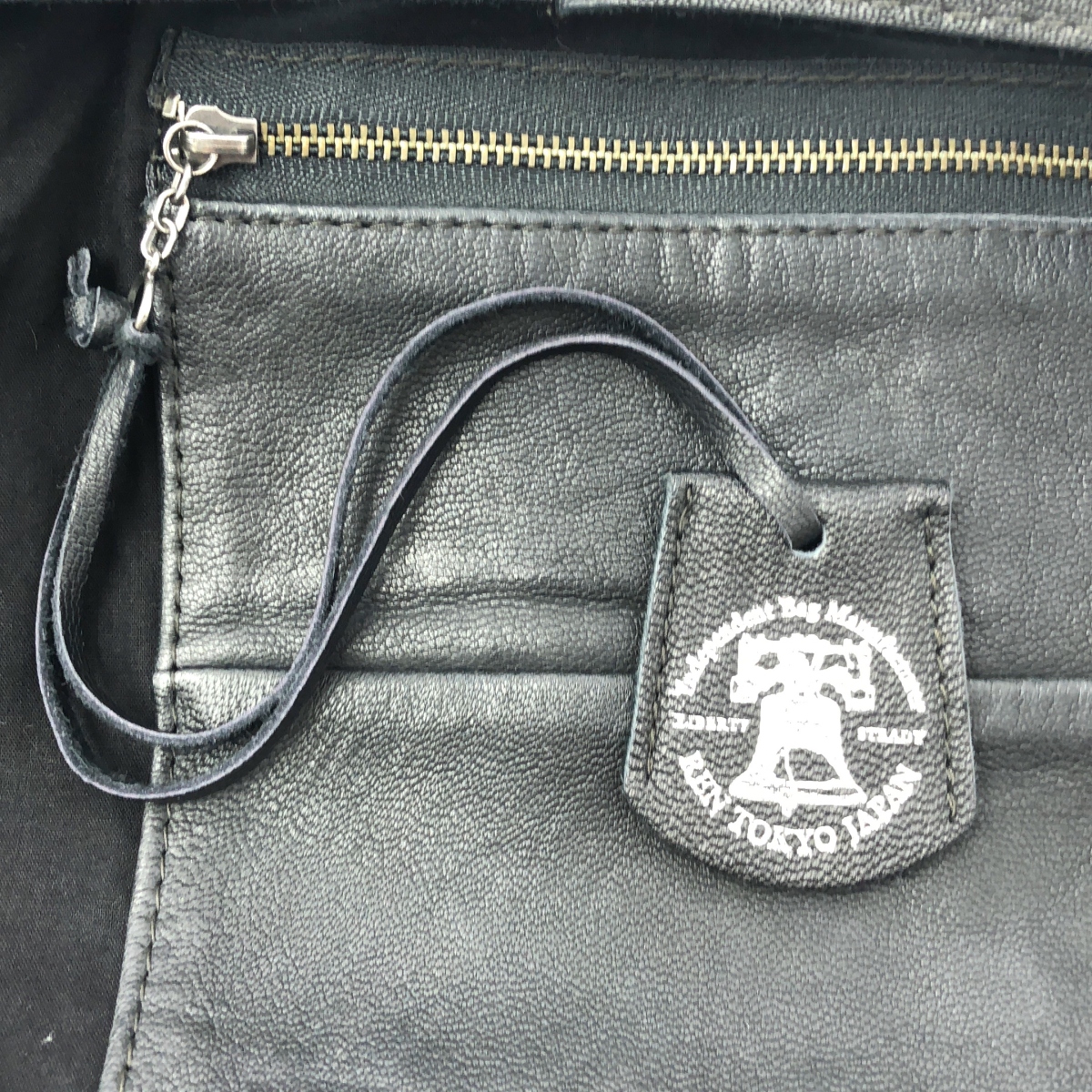 REN / レン 2way レザー ハンドル トートバッグ