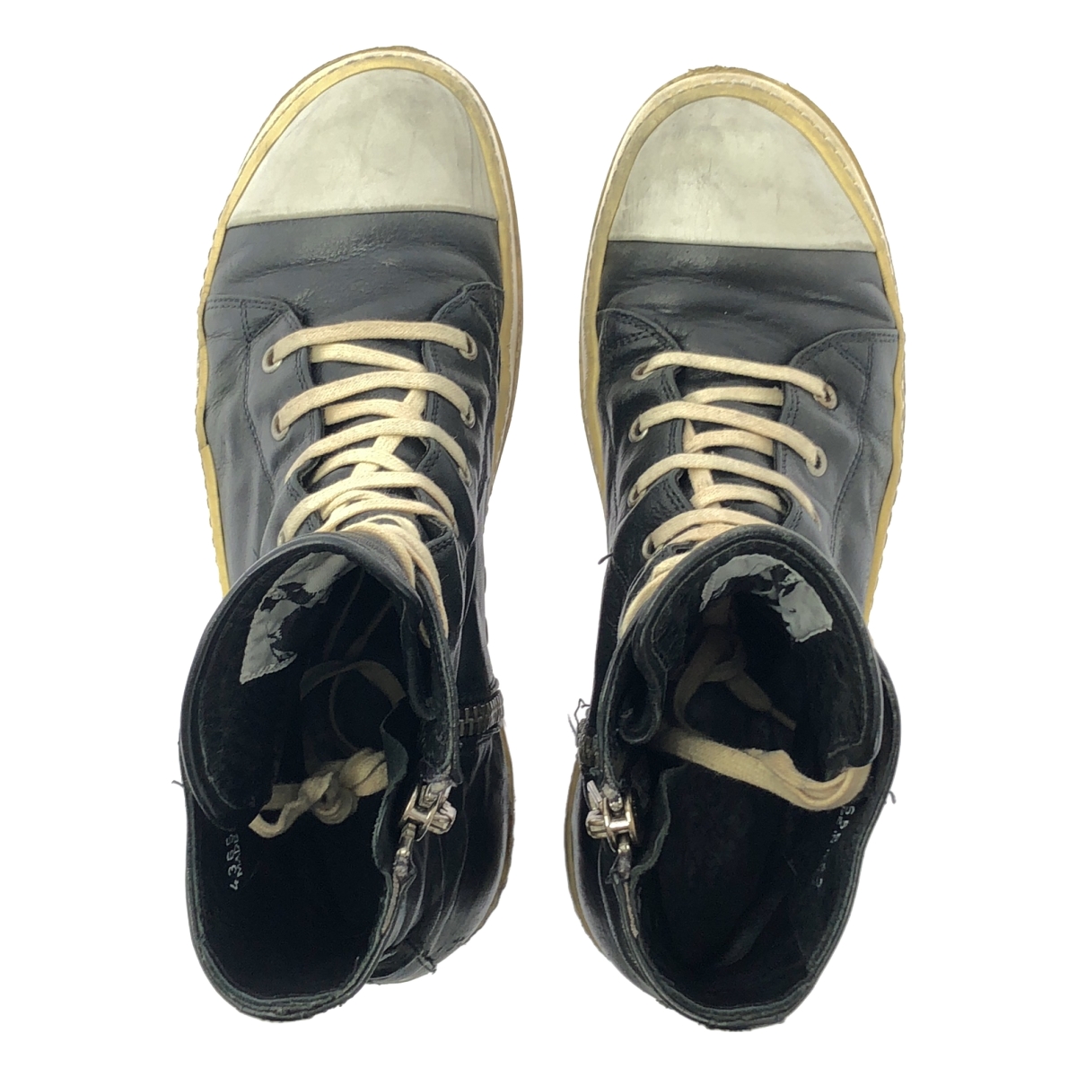 Rick Owens / リックオウエンス RAMONES ラーモンズ / レザー スニーカー