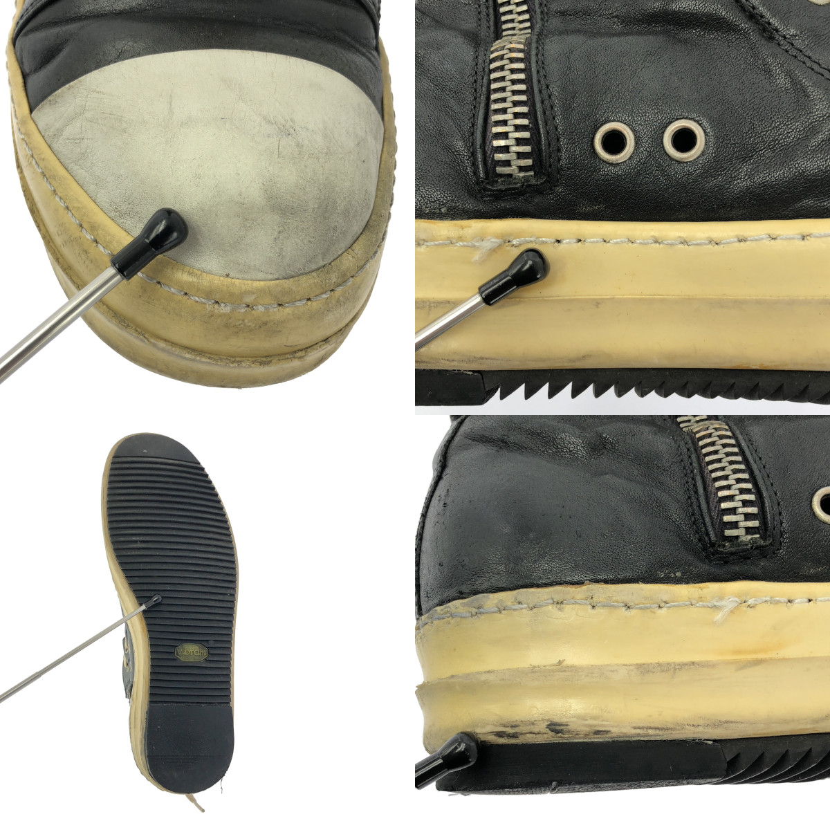 Rick Owens / リックオウエンス RAMONES ラーモンズ / レザー スニーカー