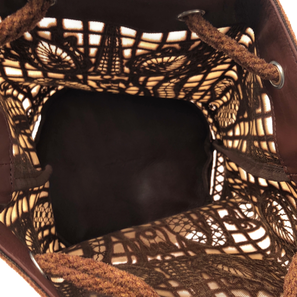 Mame Kurogouchi / マメクロゴウチ Cord Embroidery Bucket Bag コード刺しゅう バケットバッグ