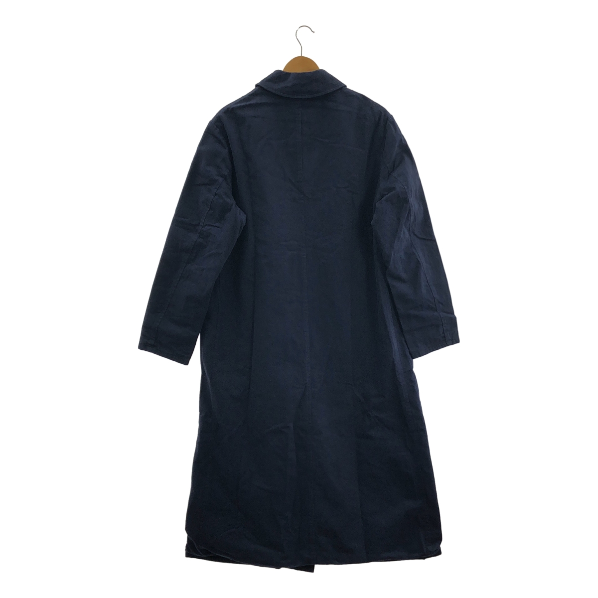 Yarmo / ヤーモ コットン ステンカラー ロングコート