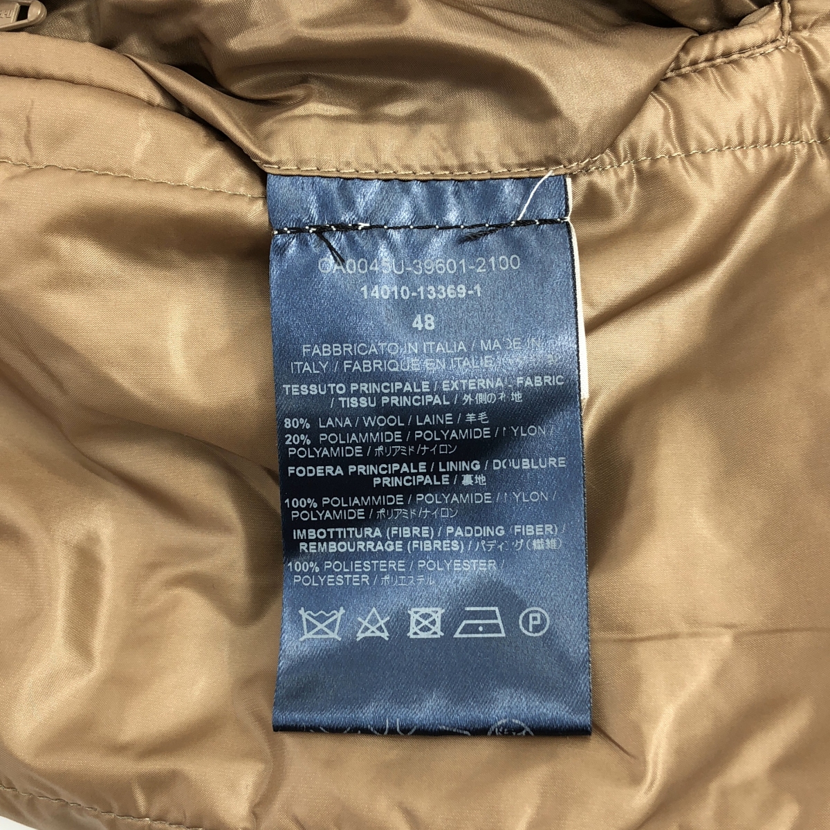 HERNO / ヘルノ インナーダウン ウールメルトン チェスターコート