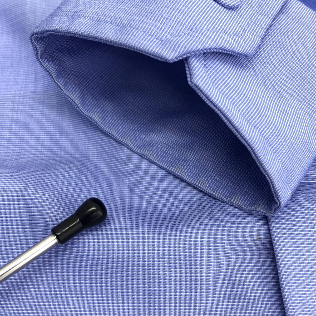 HYKE / ハイク GROSGRAIN SHIRT シアースリーブ バンドカラー コットン シャツ