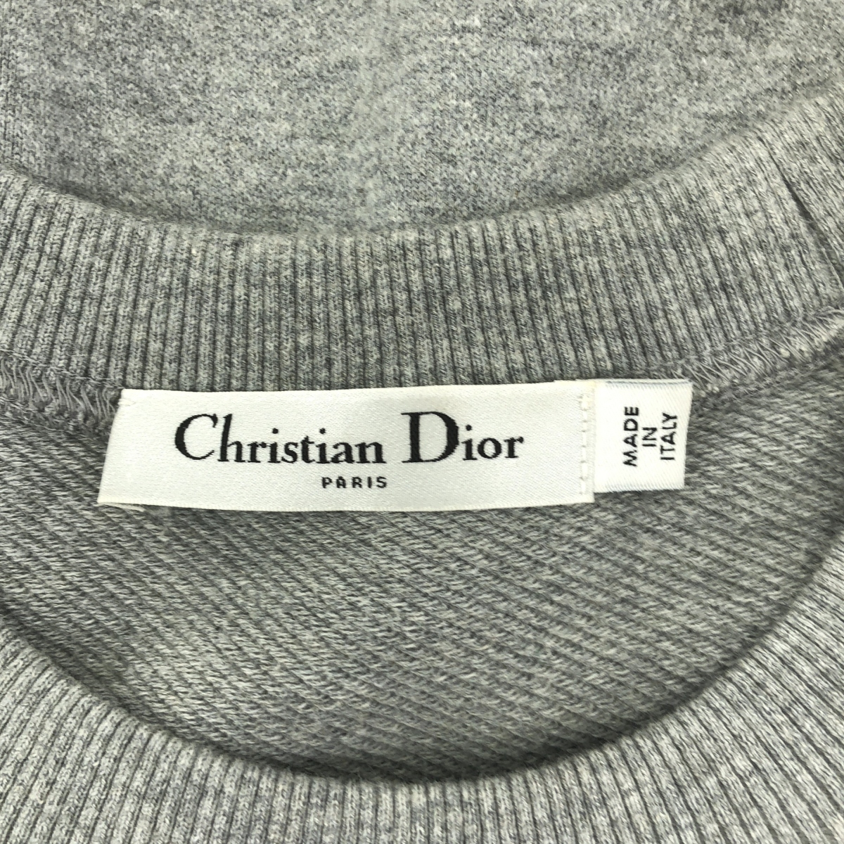 Christian Dior / クリスチャンディオール フラワーモチーフ ロゴ  スウェット プルオーバー
