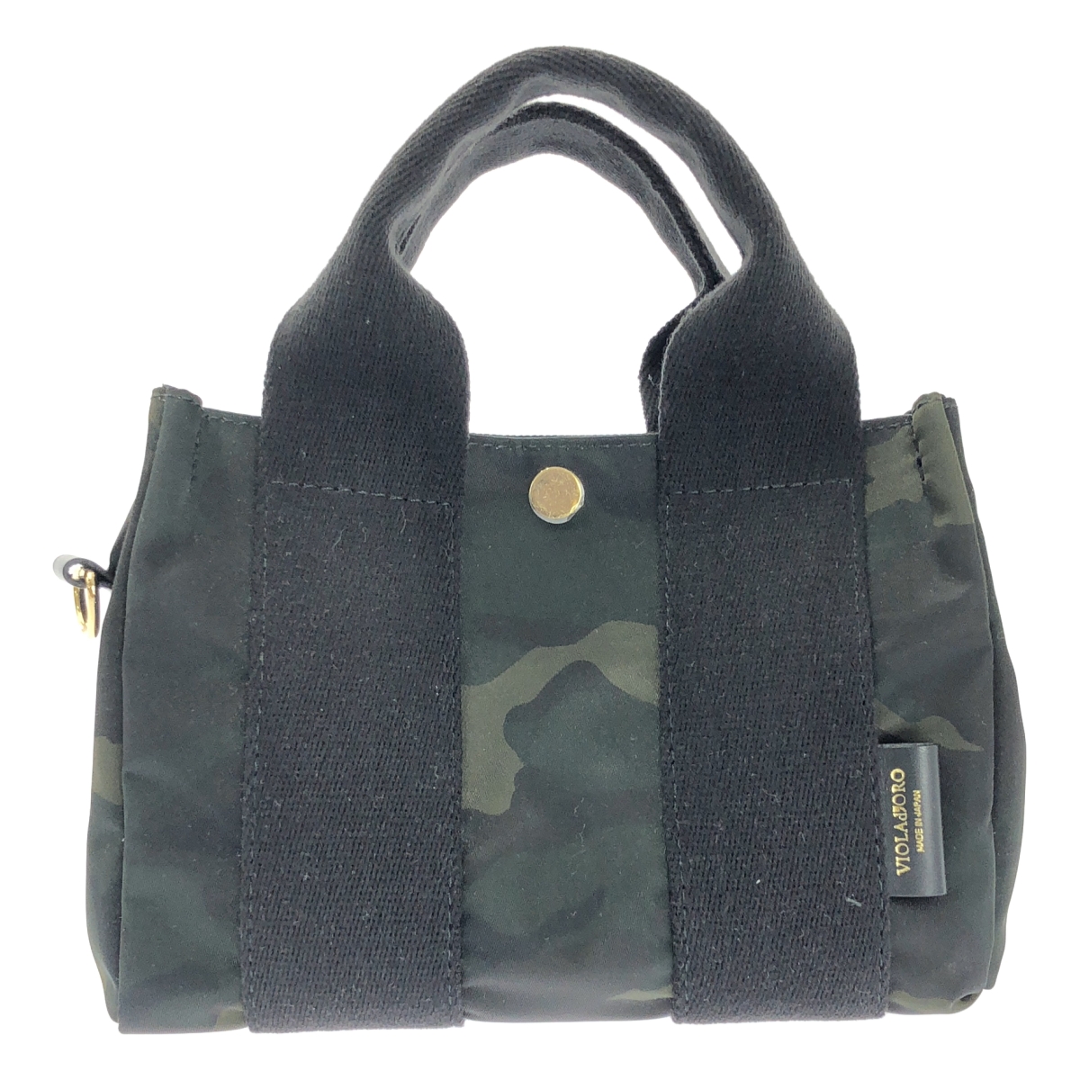 VIOLAd'ORO / ヴィオラドーロ カモフラ柄 2way ハンド ショルダーバッグ