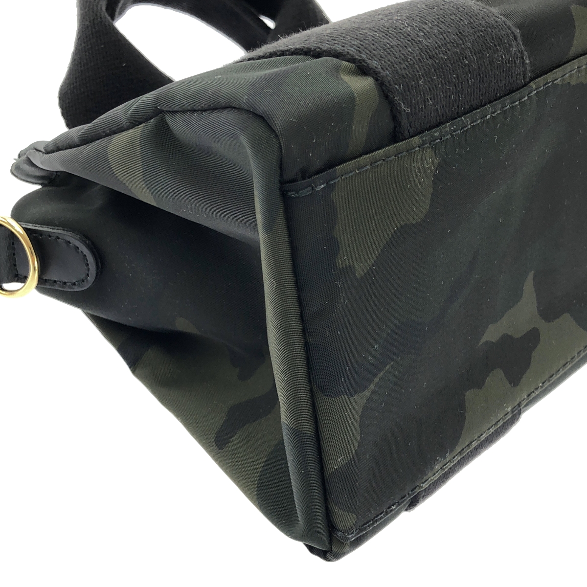 VIOLAd'ORO / ヴィオラドーロ カモフラ柄 2way ハンド ショルダーバッグ