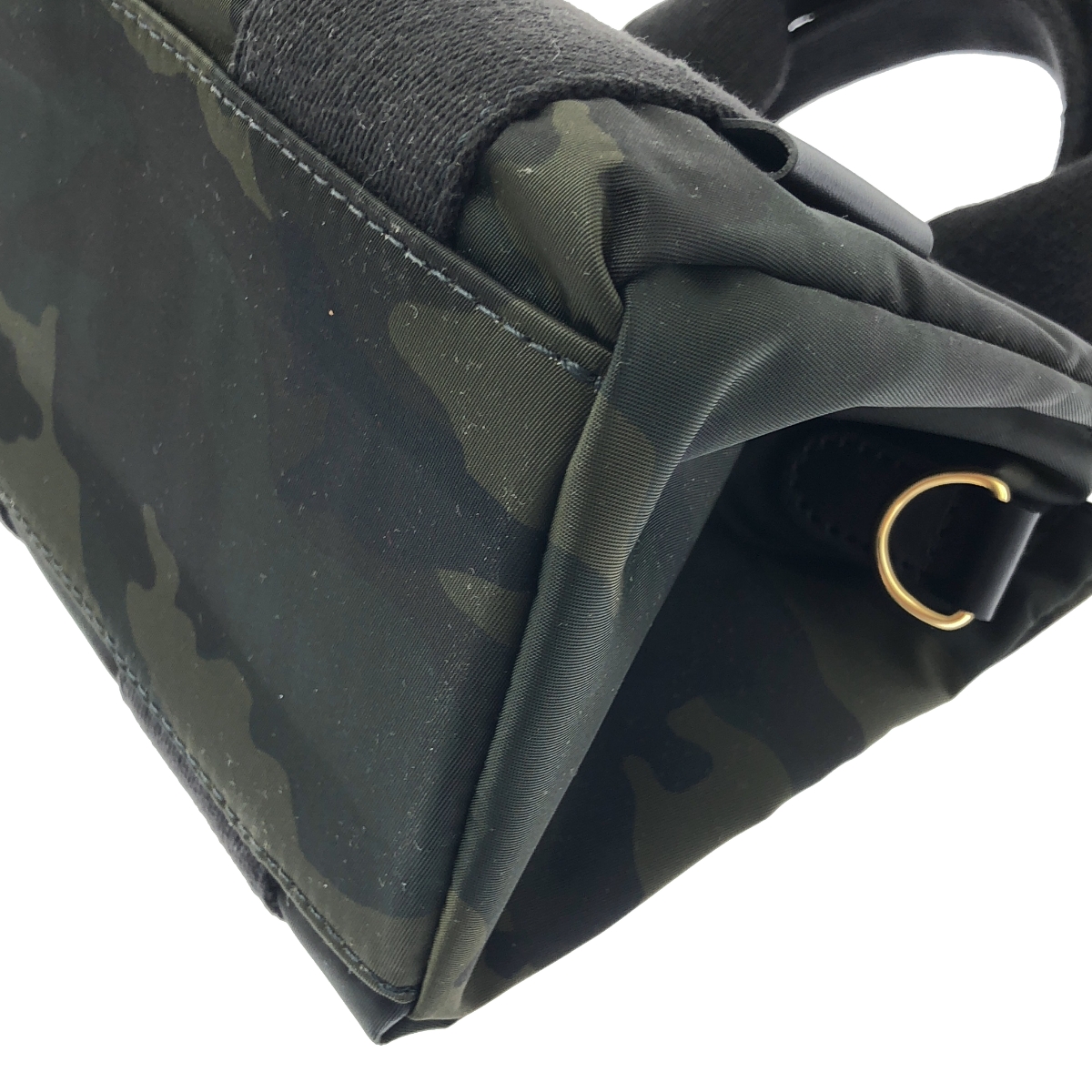 VIOLAd'ORO / ヴィオラドーロ カモフラ柄 2way ハンド ショルダーバッグ