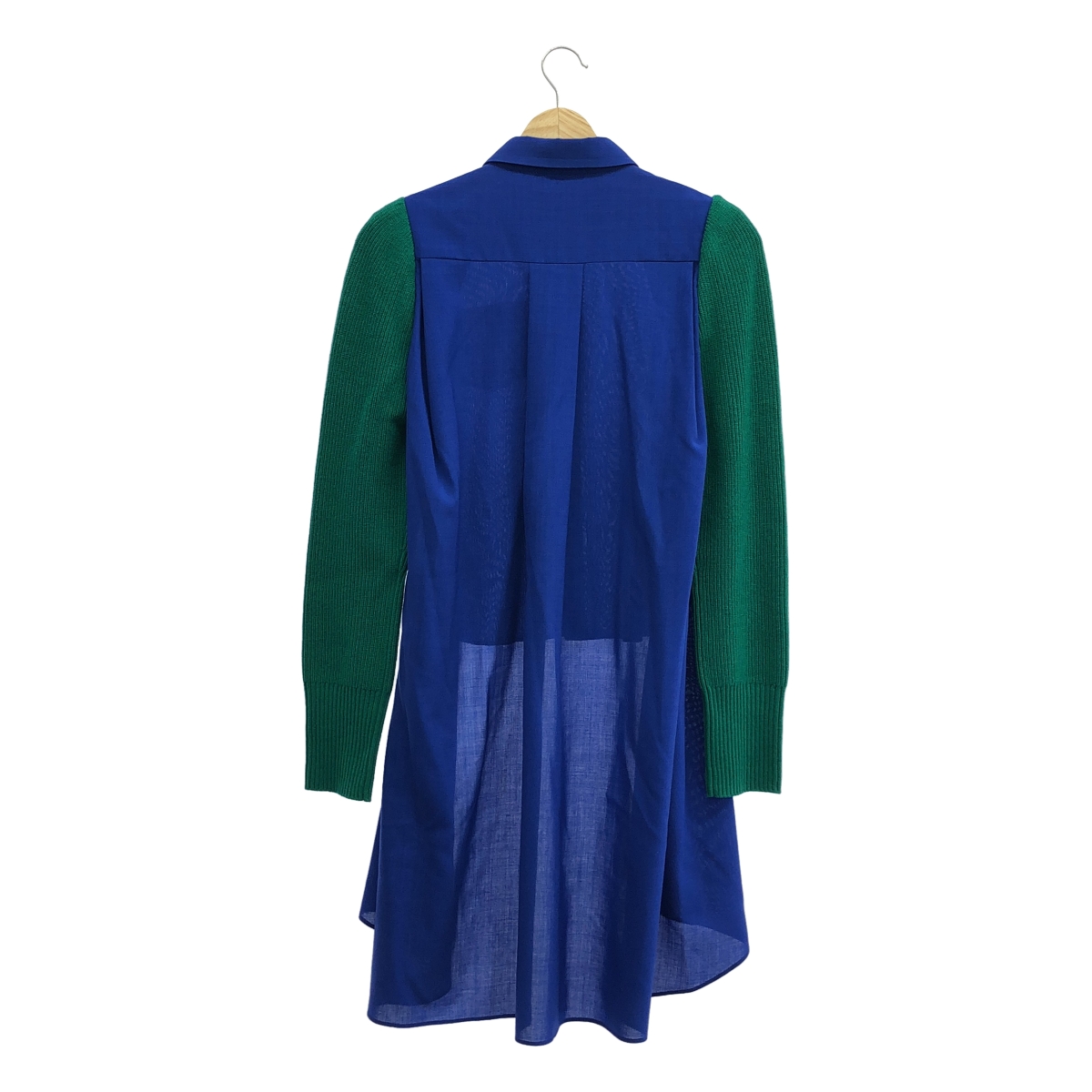 sacai / サカイ Suiting Mix Shirt ニット ドッキング シャツ