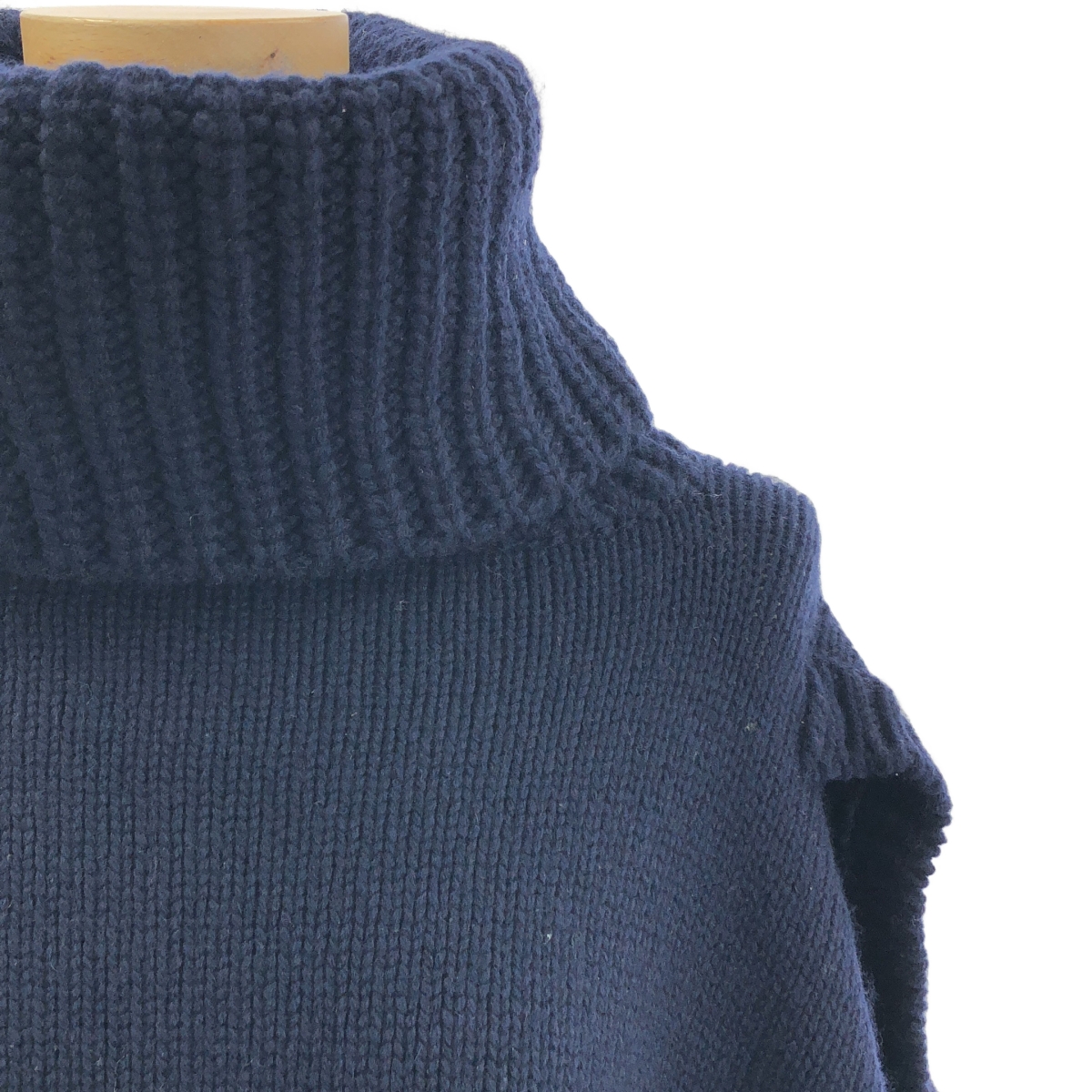 TAKAHIROMIYASHITA The Soloist / タカヒロミヤシタザソロイスト two face sweater ウール タートルネック 変形 ニット