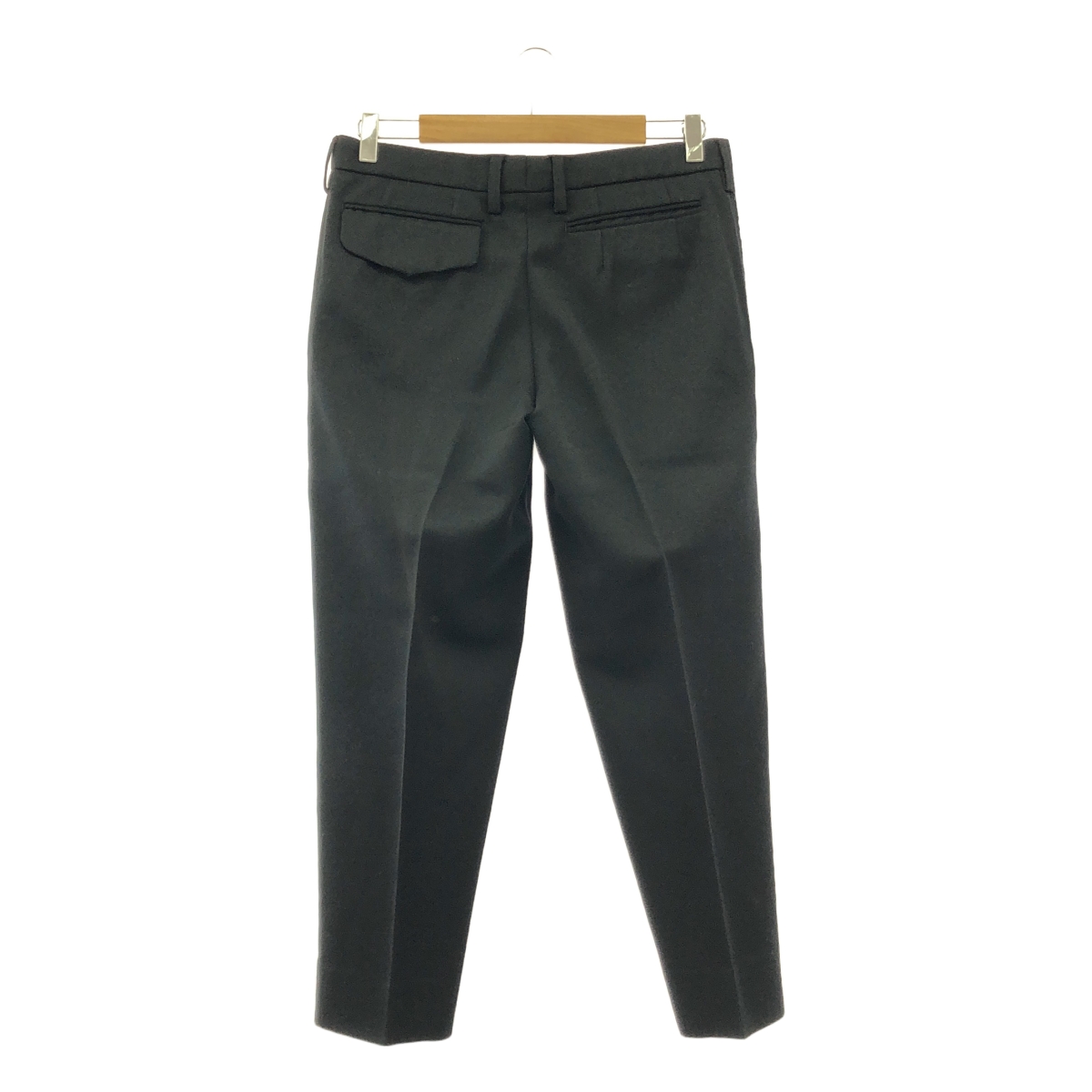 kolor / カラー ウール 側章 テーパードスラックス