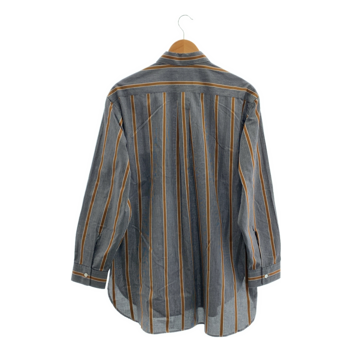 Cristaseya / クリスタセヤ × Salvatore Piccolo / HANDMADE MENS SHIRT / ストライプ オーバーシャツ