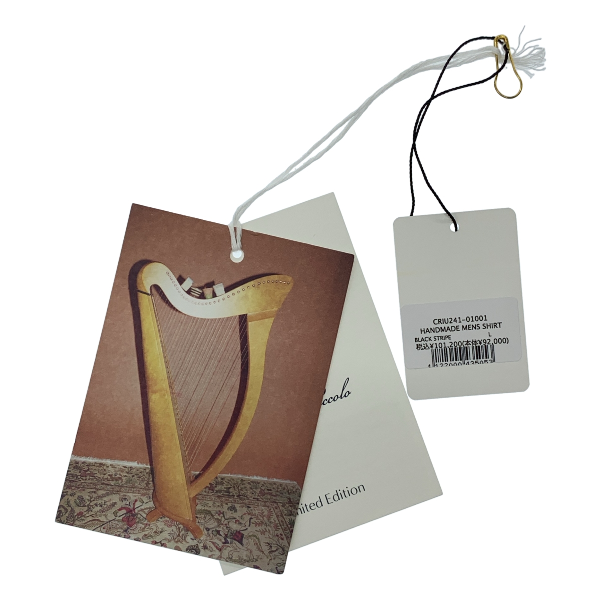 Cristaseya / クリスタセヤ × Salvatore Piccolo / HANDMADE MENS SHIRT / ストライプ オーバーシャツ