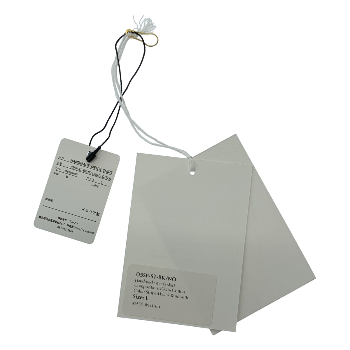 Cristaseya / クリスタセヤ × Salvatore Piccolo / HANDMADE MENS SHIRT / ストライプ オーバーシャツ