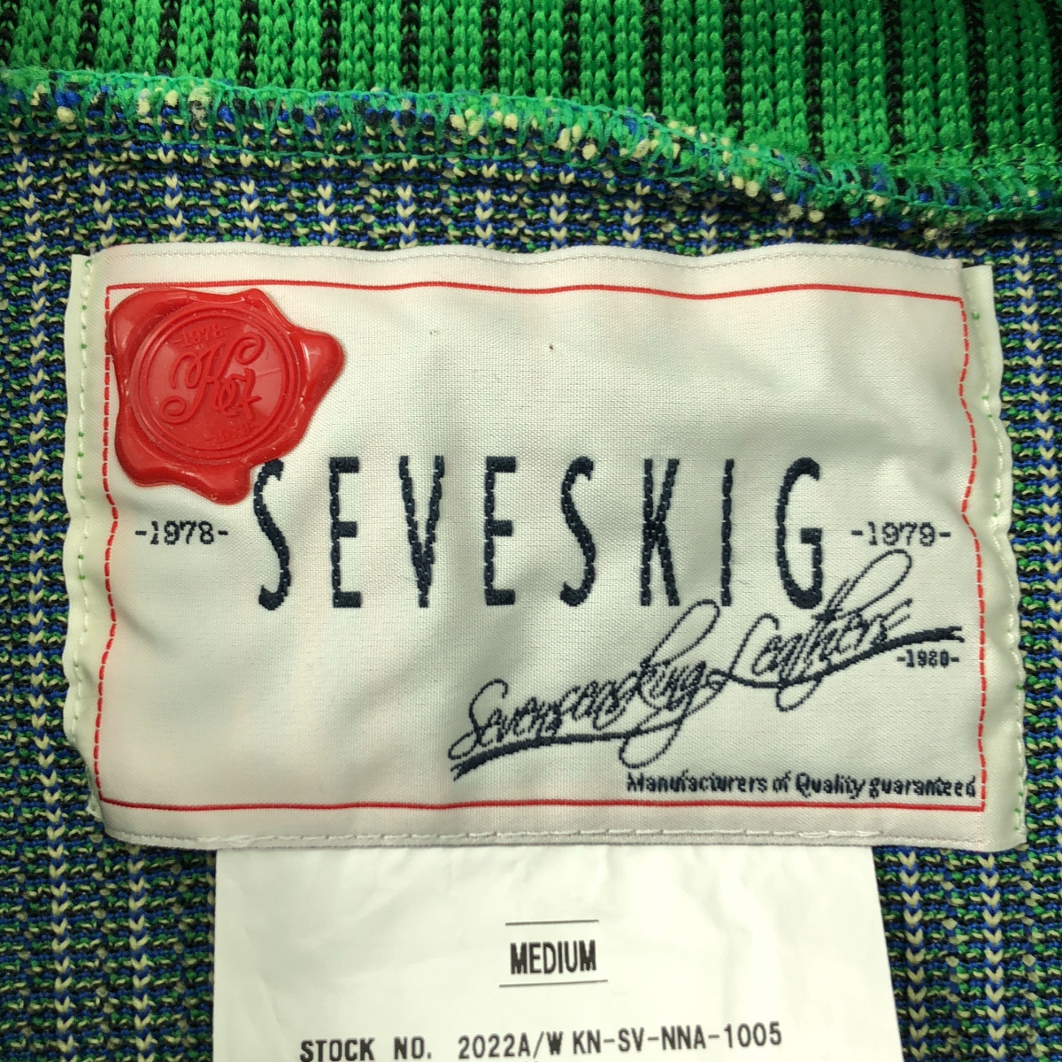 SEVESKIG / セヴシグ ADAPTIVE SIMULATION PULLOVER KNIT SHIRTS ジャガード プルオーバー ニット