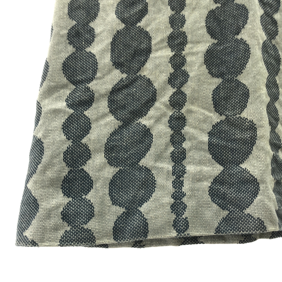 mina perhonen / ミナペルホネン kemuri / ケムリ 総柄 サイドジップ スカート / 裏地付き