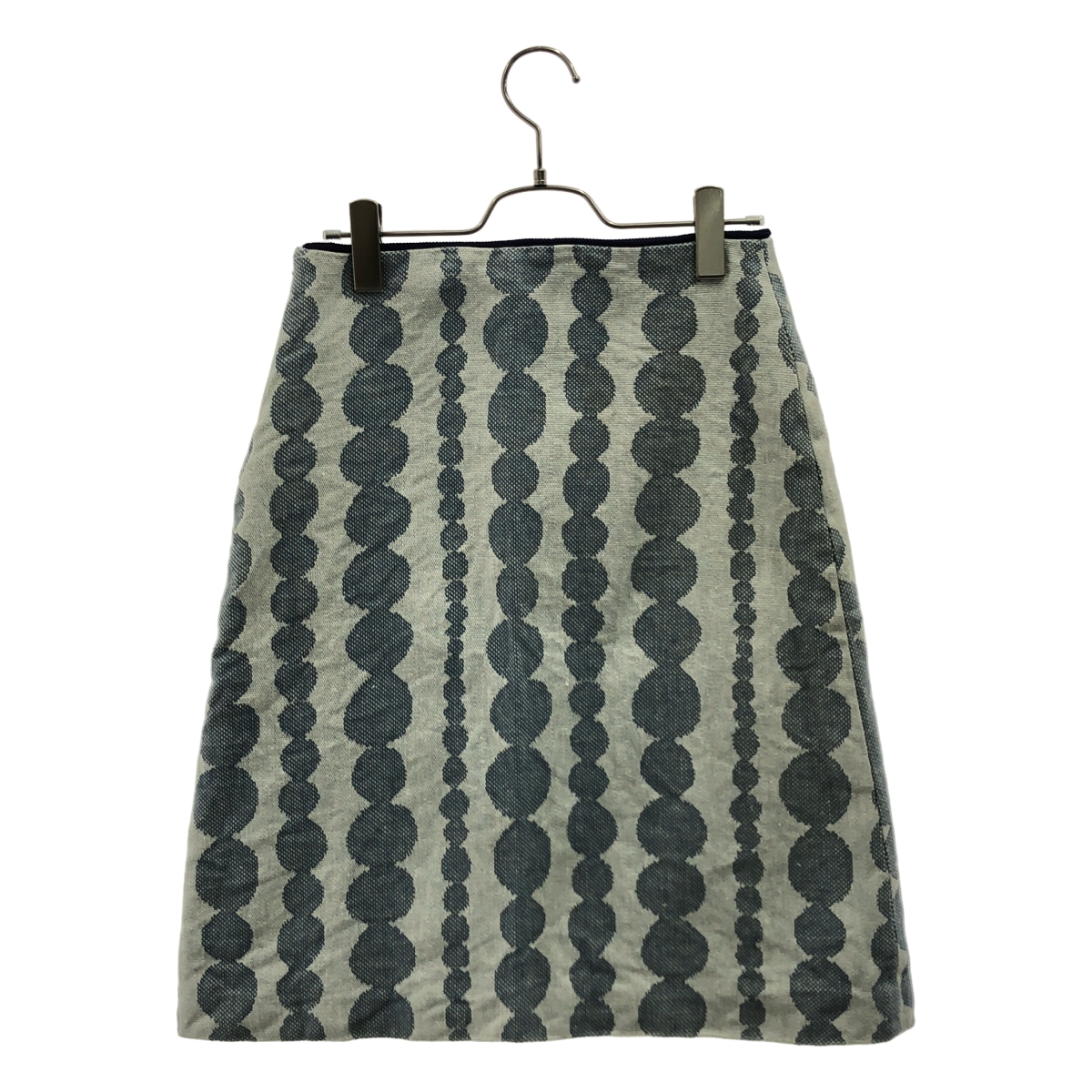 mina perhonen / ミナペルホネン kemuri / ケムリ 総柄 サイドジップ スカート / 裏地付き