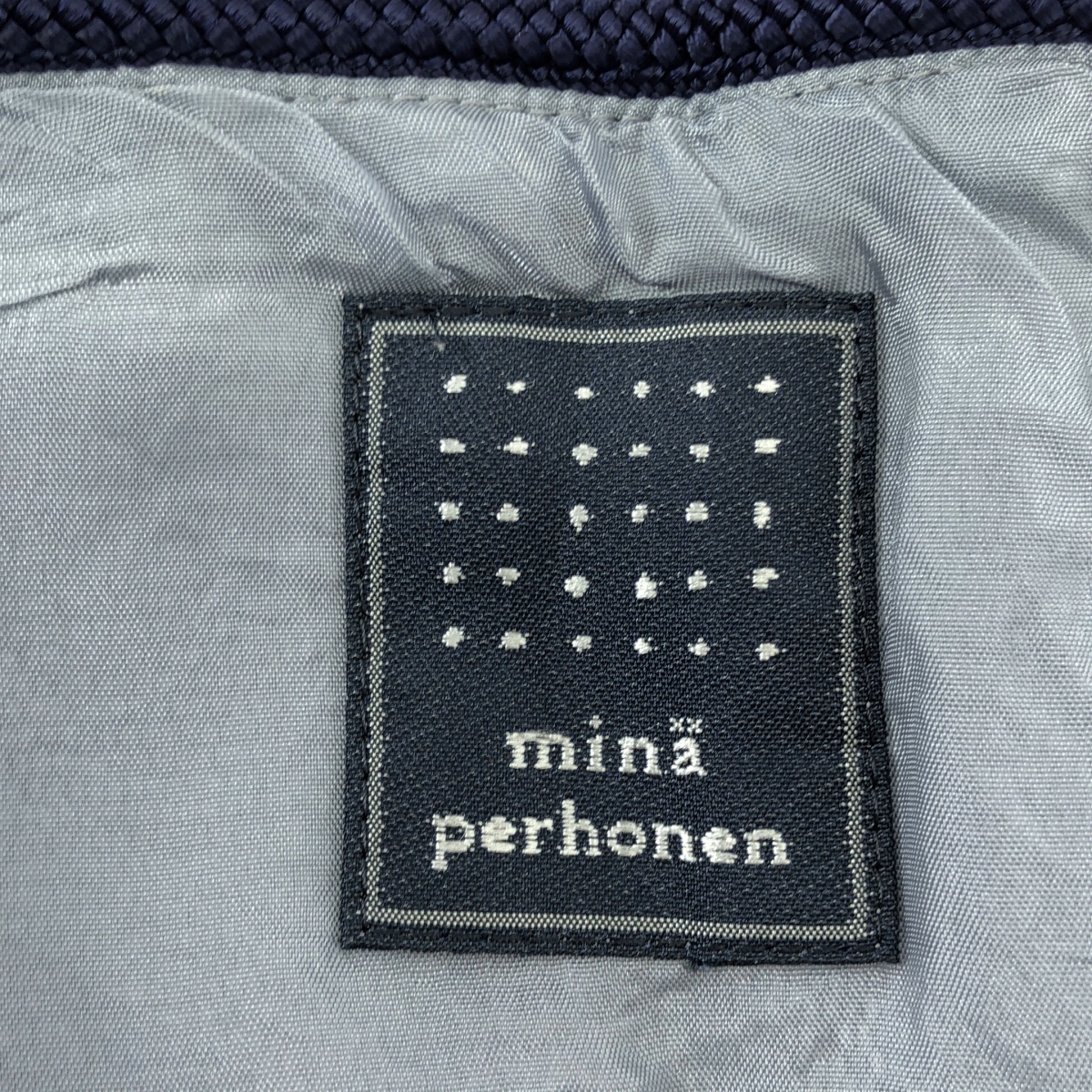 mina perhonen / ミナペルホネン kemuri / ケムリ 総柄 サイドジップ スカート / 裏地付き