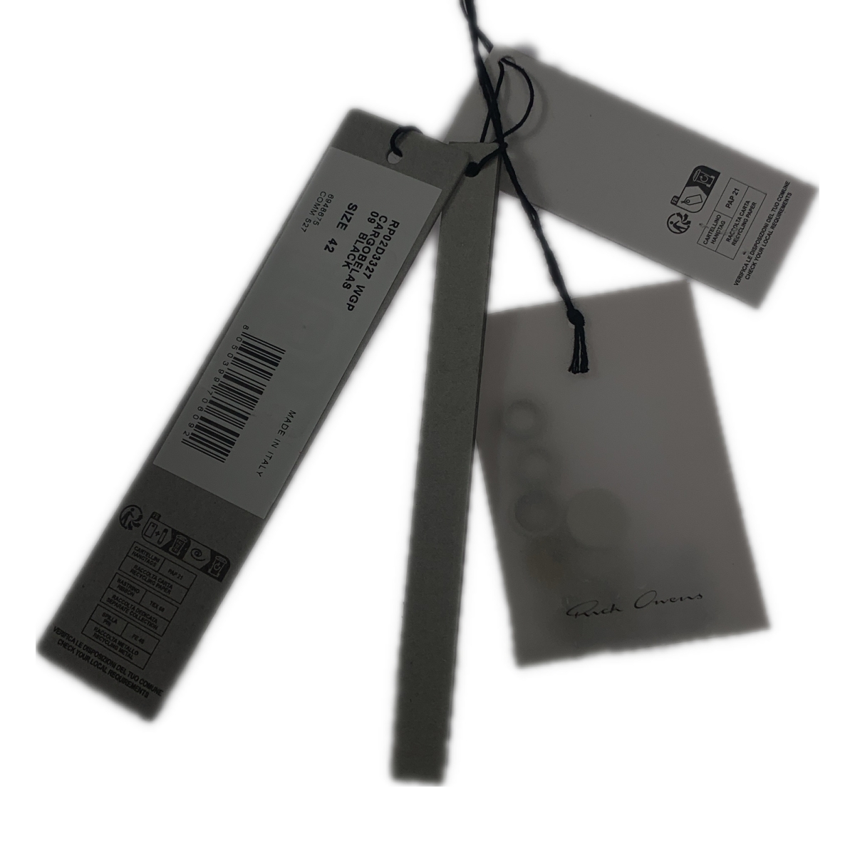 Rick Owens / リックオウエンス PORTERVILLE Cargobelas Pants カーゴベラス ワイドレッグ パンツ