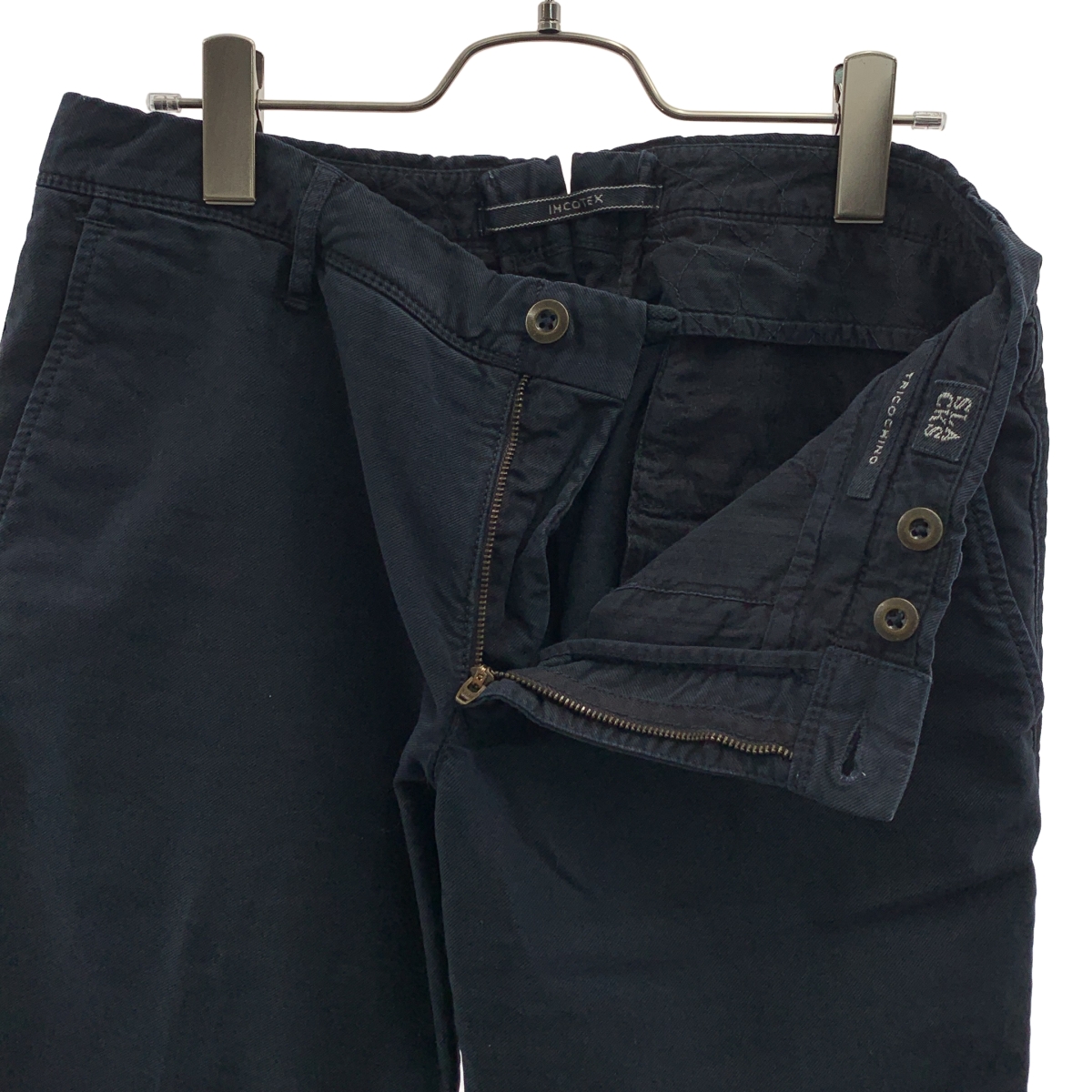 INCOTEX / インコテックス SLOWEAR コットン  テーパードパンツ