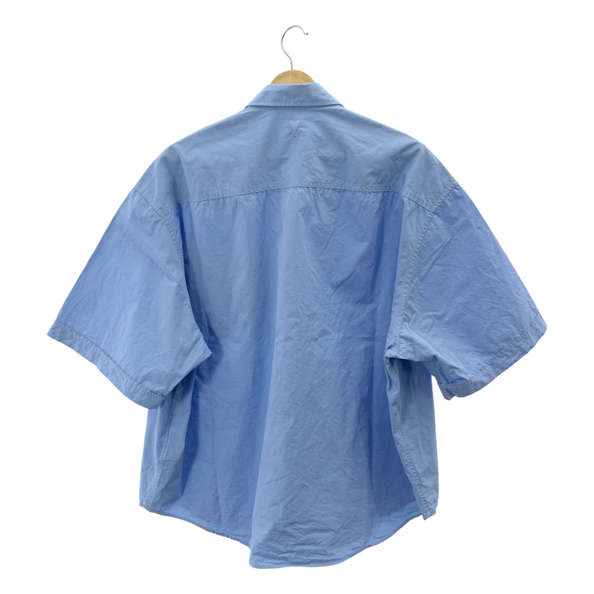 AMI Alexandre Mattiussi / アミ・アレクサンドルマテュッシ AMI Boxy S/S Shirt ボクシー コットン 半袖 シャツ