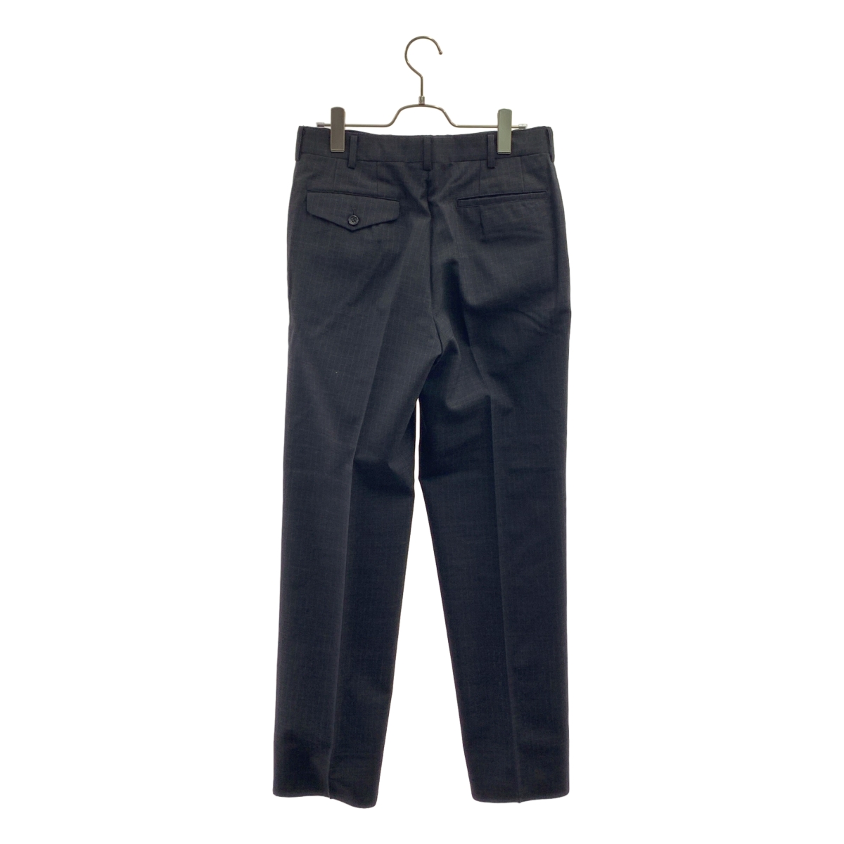COMME des GARCONS HOMME DEUX / コムデギャルソンオムドゥ ウール チェック ストレート スラックス パンツ