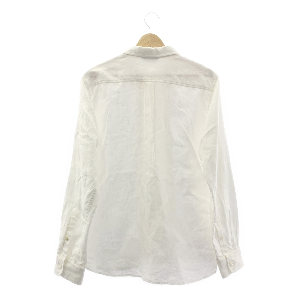 None / 【wafu / ワフ】 プリーツ リネン シャツ