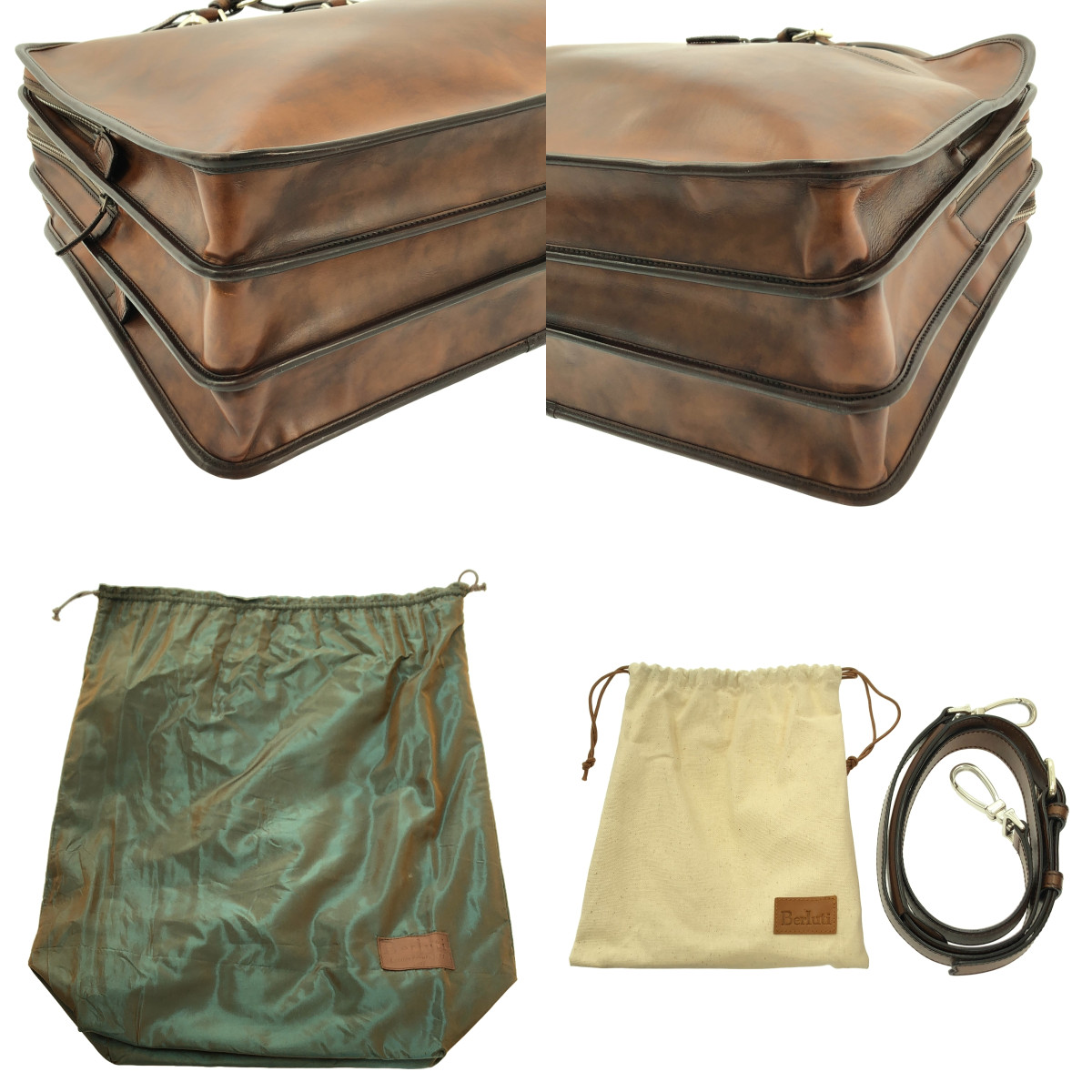 BERLUTI / ベルルッティ パティーヌ 3コンパートメント ブリーフケース