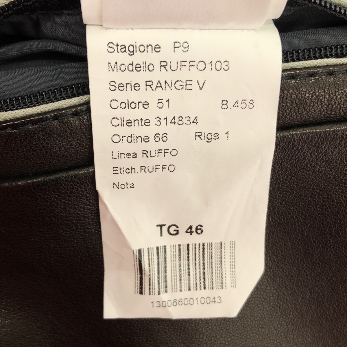 RUFFO / ルッフォ シングルライダース レザー ジャケット