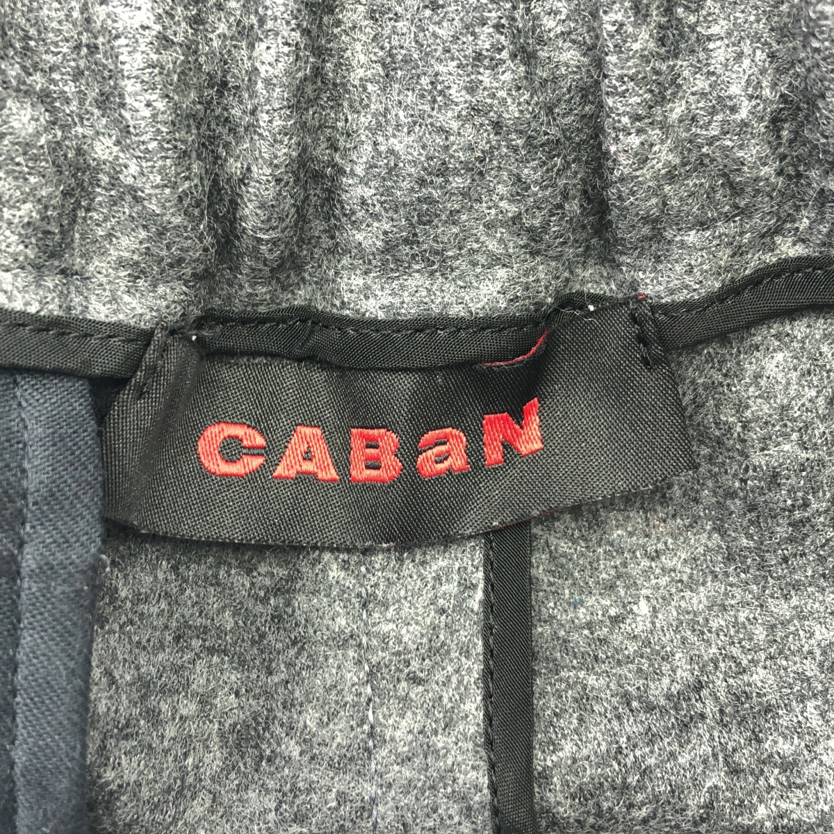 CABaN / キャバン ウール テーパードパンツ