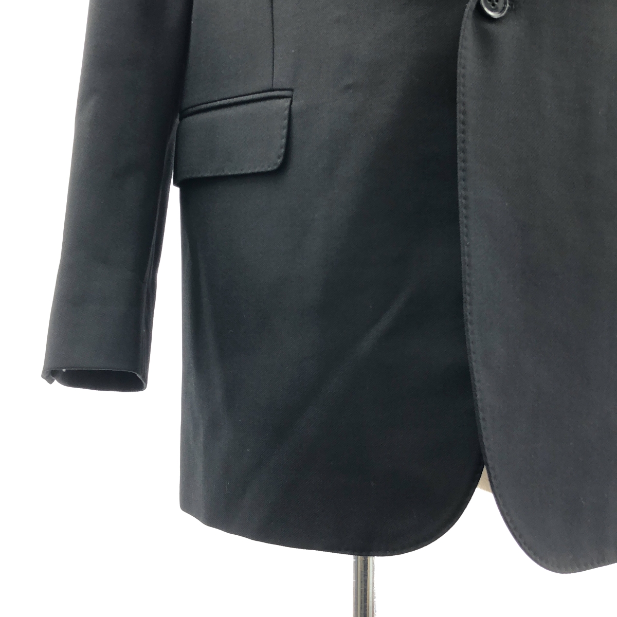 CELINE / セリーヌ PEAK COLLAR LONG RECTANGLE JACKET / ピークカラー ロング レクタングル テーラード ジャケット / 総裏地