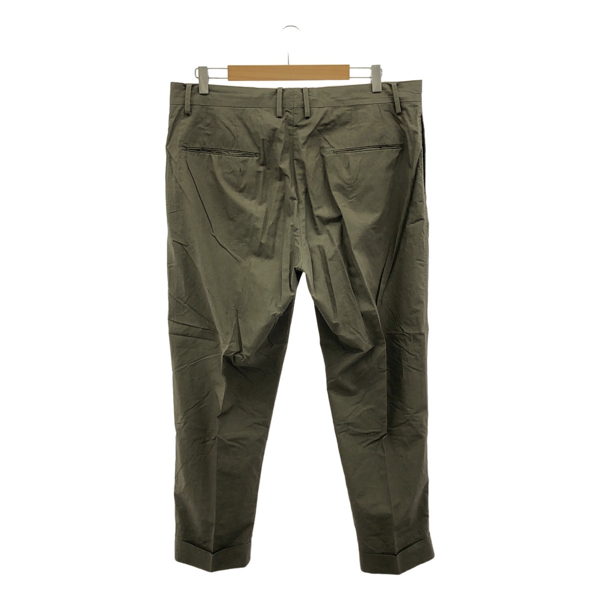 その他 コットン リネン タイプライター スラックス