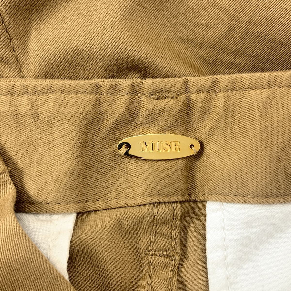 MUSE de Deuxieme Classe / ミューズドゥーズィーエムクラス WORK CHINO コットン ワークチノ パンツ