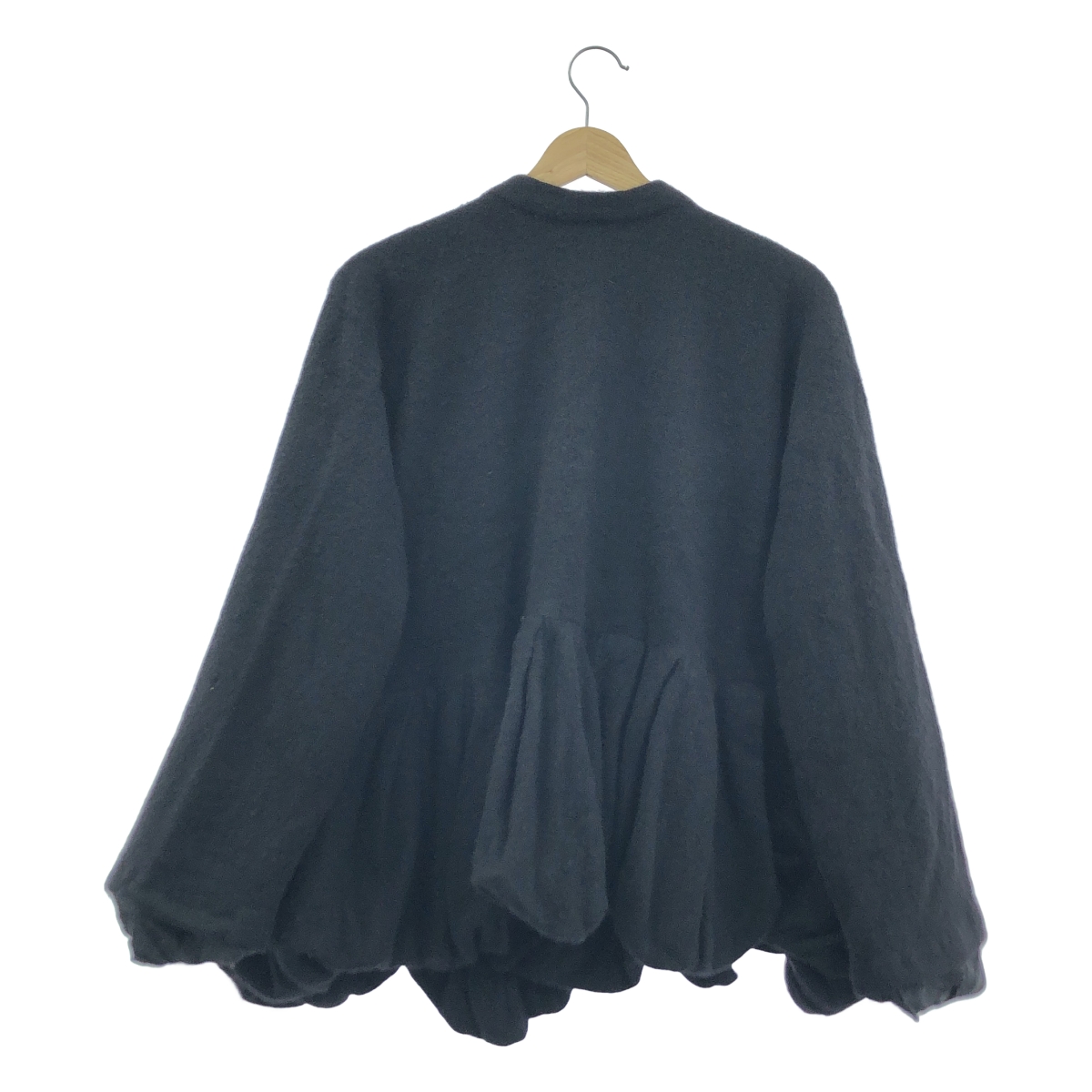 COMME des GARCONS COMME des GARCONS / コムコム ウール 縮絨 変形 ジャケット / 総裏地