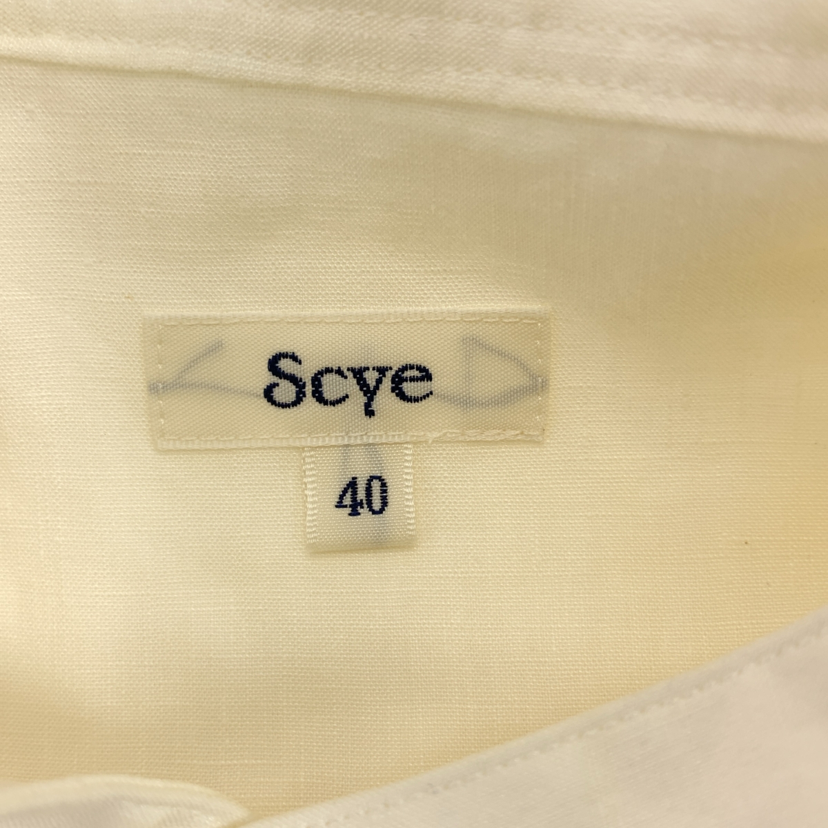 SCYE / サイ × Drawer / ドゥロワー 別注 ピコフリルブラウス シャツ