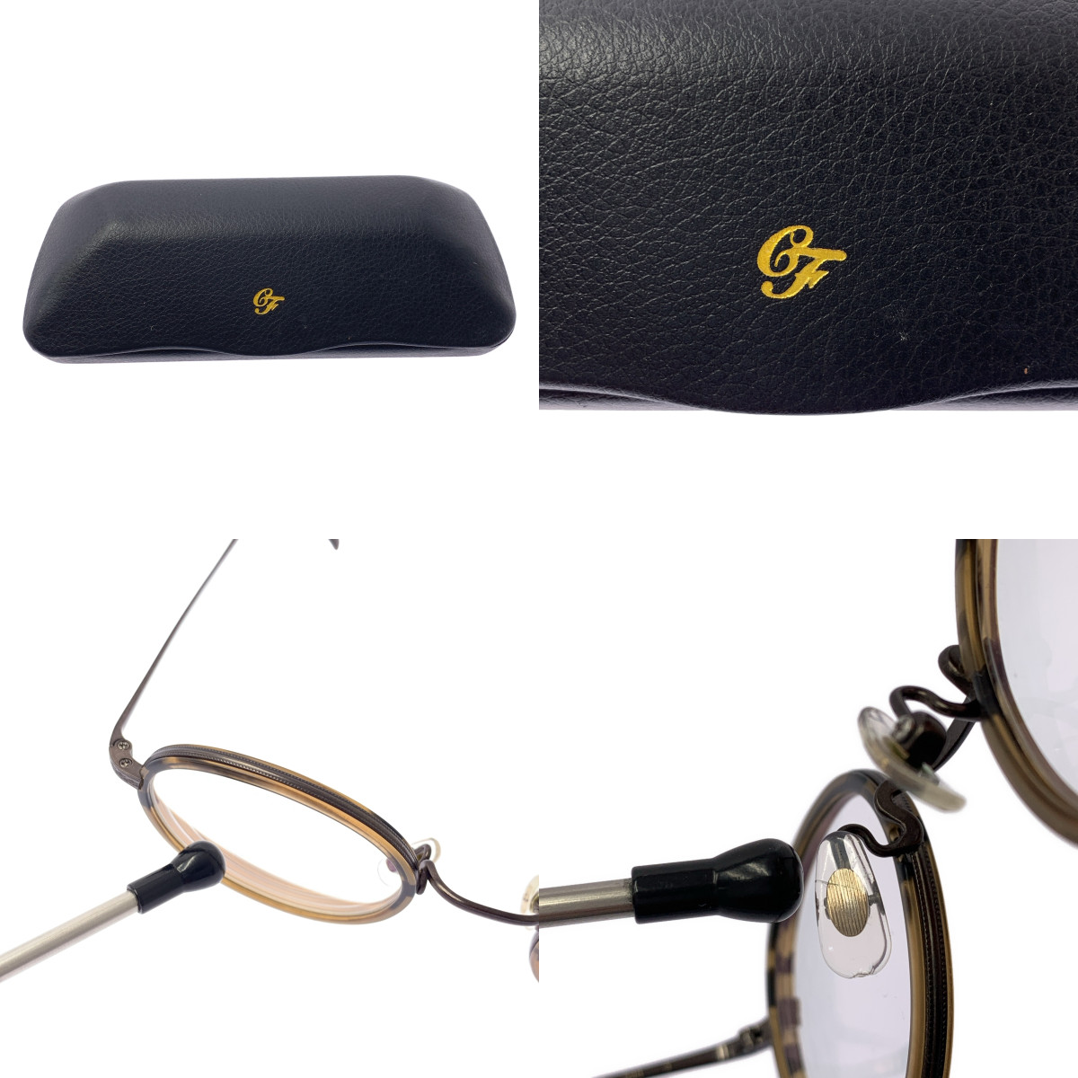 その他 598 ラウンドボストン フレーム メガネ / 眼鏡